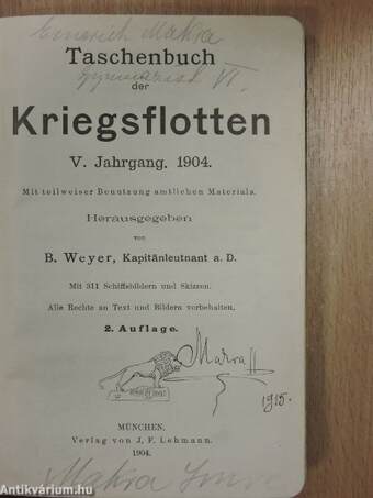 Taschenbuch der Kriegsflotten