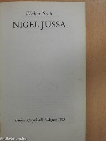 Nigel jussa