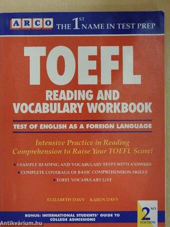 TOEFL Reading and Vocabulary Workbook