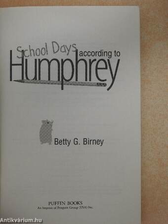 School Days according to Humphrey