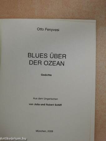 Blues über der Ozean