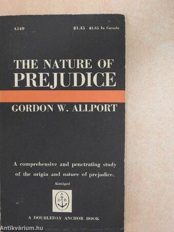 The nature of prejudice