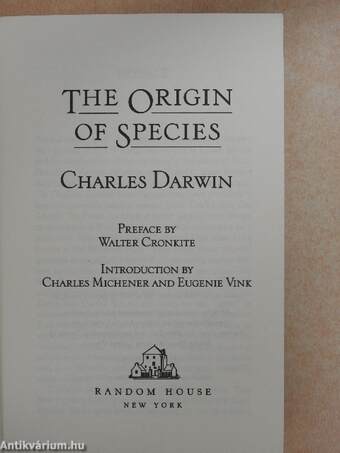 The Origin of Species