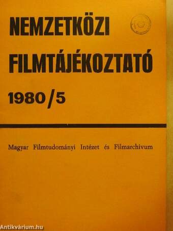 20 lapszám a Nemzetközi Filmtájékoztató című magazinból