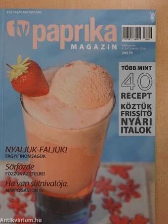 33 lapszám a TV paprika című magazinokból