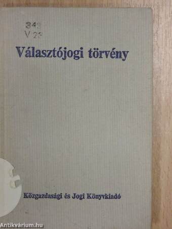 Választójogi törvény