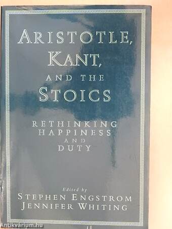 Aristotle, Kant, and the Stoics