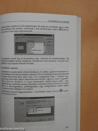 Adatkezelés az MS Access 2000 alkalmazásával