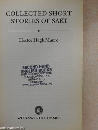 Collected Short Stories of Saki