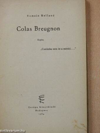 Colas Breugnon