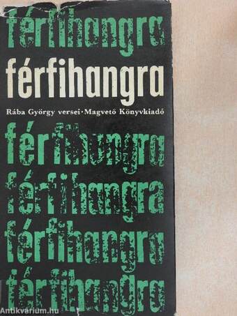 Férfihangra