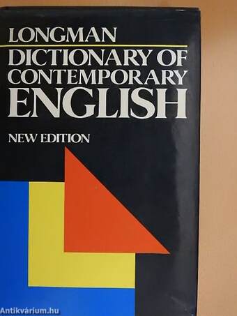 Longman Dictionary of Contemporary English