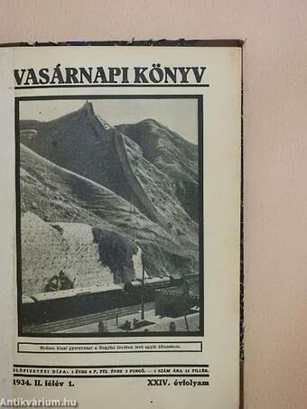 Vasárnapi Könyv 1934. (nem teljes évfolyam)