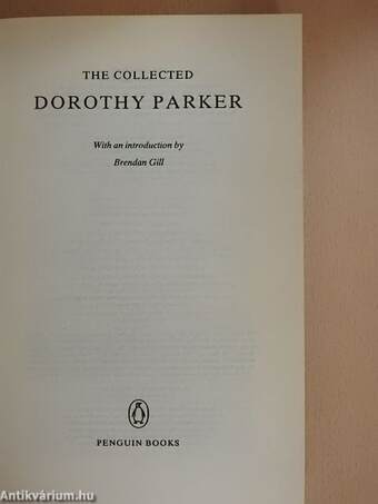 The Collected Dorothy Parker