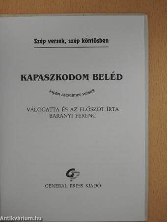 Kapaszkodom beléd