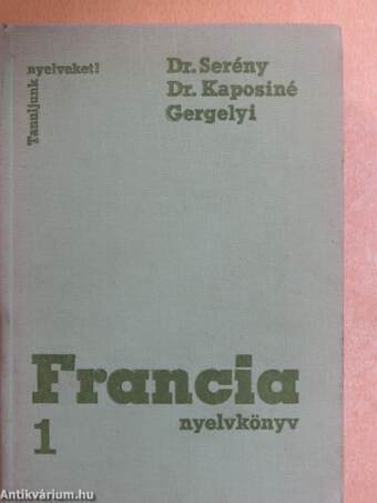 Francia nyelvkönyv 1.
