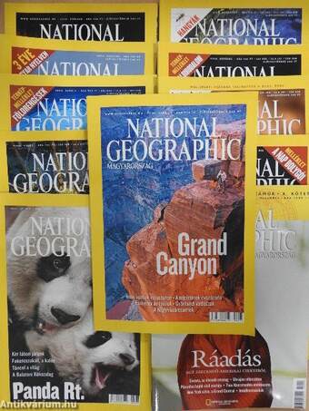 National Geographic Magyarország 2006. (nem teljes évfolyam) + különszám