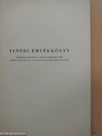 Tinódi-emlékkönyv