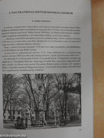 A Kós Károly- és Podmaniczky-díjjal kitüntetett Nagykanizsai Városvédő Egyesület története 1987-1997