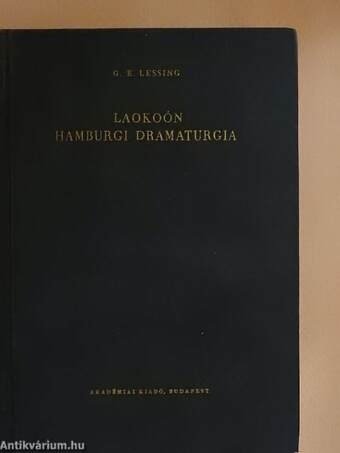 Laokoón/Hamburgi dramaturgia