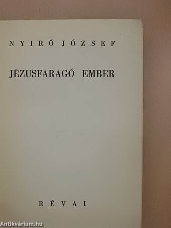 Jézusfaragó ember