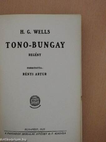 Tono-Bungay