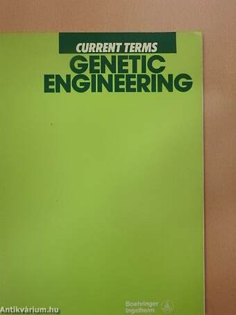 Current Terms Genetic Engineering