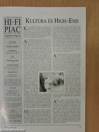 HI-FI Piac 1994. ősz 