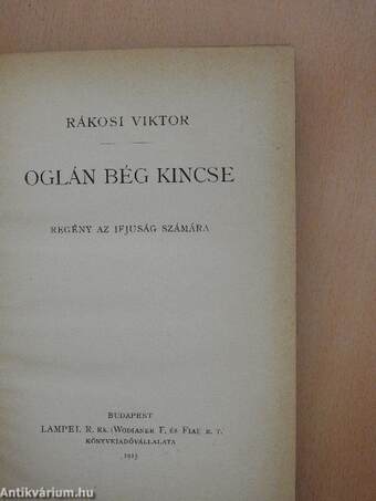 Oglán bég kincse