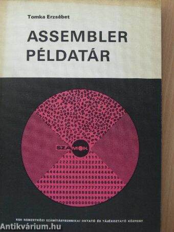 Assembler példatár/Assembler exercises