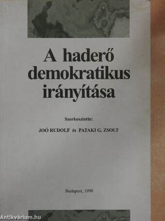 A haderő demokratikus irányítása