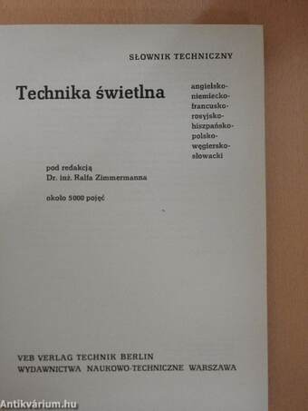 Technika swietlna