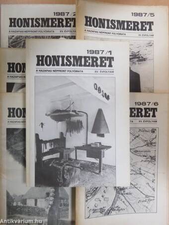 Honismeret 1987/1-6.