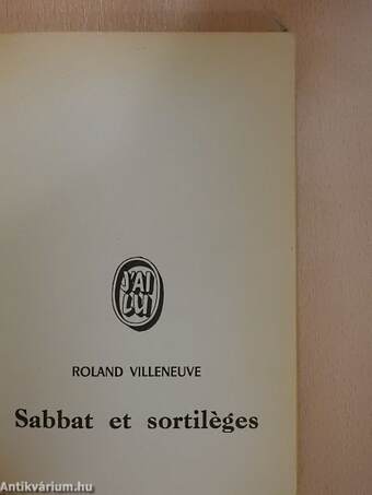 Sabbat et sortileges