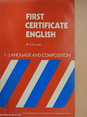 First Certificate English 1.