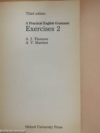 A Practical English Grammar Exercises 2