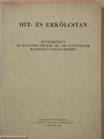 Hit- és erkölcstan