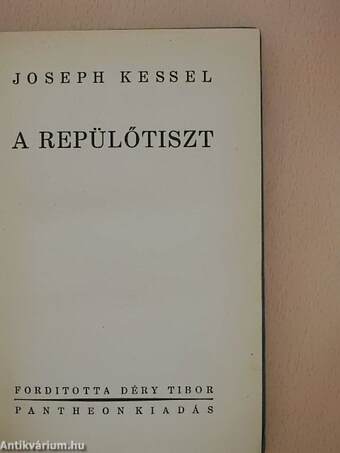 A repülőtiszt