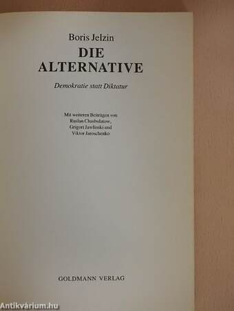 Die Alternative