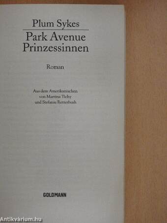 Park Avenue Prinzessinnen