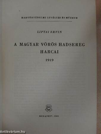 A magyar vörös hadsereg harcai