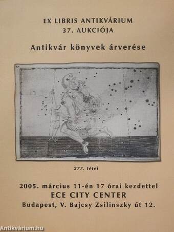 Ex Libris Antikvárium 37. aukciója