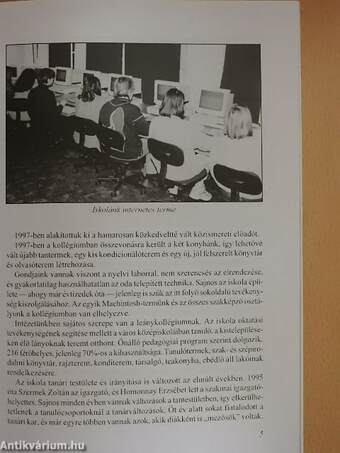 A nagykanizsai Dr. Mező Ferenc Gimnázium és Szakközépiskola évkönyve az 1994-98. iskolai évekről