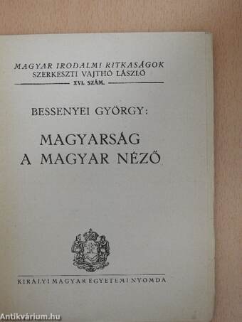 Magyarság/A magyar néző