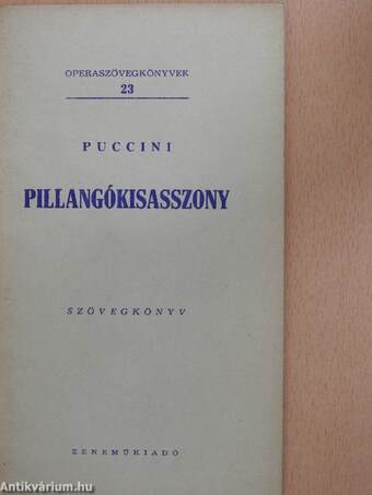 Puccini: Pillangókisasszony