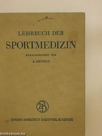 Lehrbuch der Sportmedizin