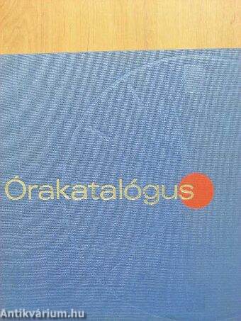 Órakatalógus