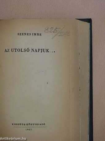 Ellenforradalmi erők a magyar októberi eseményekben I-IV./Nagy Imre és bűntársai ellenforradalmi összeesküvése/"Szabad földről" üzenik/Vaskerület/Az utolsó napjuk.../Széna téri banditák/Harcban az ellenforradalommal