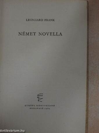 Német novella