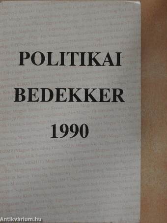 Politikai bedekker 1990